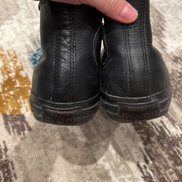 Converse lined shoes - leather - Picture 3 of 5